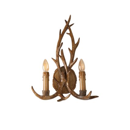 Brilagi - Fali lámpatest DEER 2xE14/10W/230V agancs