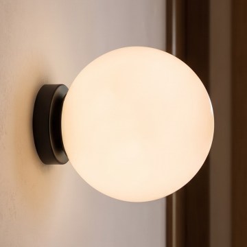 BRILAGI - Fali lámpatest POLOS 1xE27/40W/230V átm. 20 cm fekete