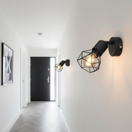 Brilagi - Fali spotlámpa CAGE 1xE14/40W/230V