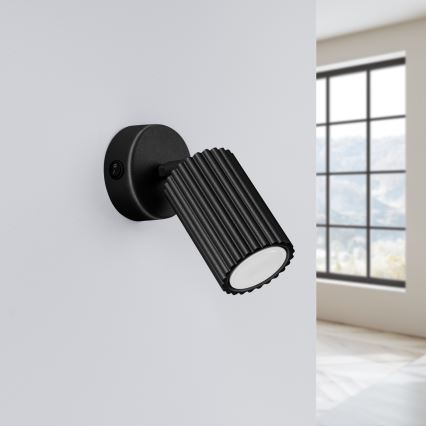 Brilagi - Fali spotlámpa CRESTO 1xGU10/10W/230V fekete