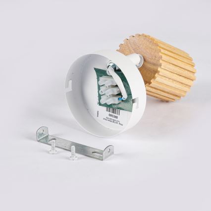Brilagi - Fali spotlámpa MODERN WOOD 1xGU10/8W/230V fa/fehér