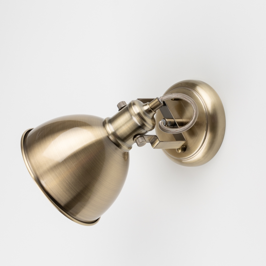 Brilagi - Fali spotlámpa TECHNO 1xE27/60W/230V bronz