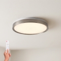 BRILAGI - FANCIA LED dimmelhető mennyezeti lámpatest LED/48W/230V 3000-6500K átm. 39 cm ezüstszínű + távirányítóval