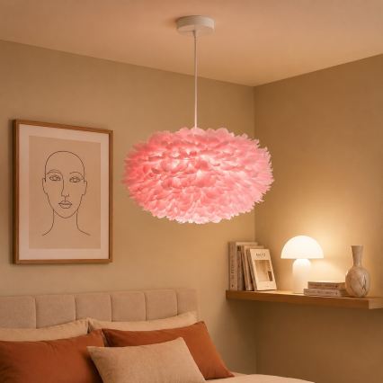 Brilagi - FEATHER kábeles függőlámpa 3xE27/40W/230V átm. 50 cm rózsaszín