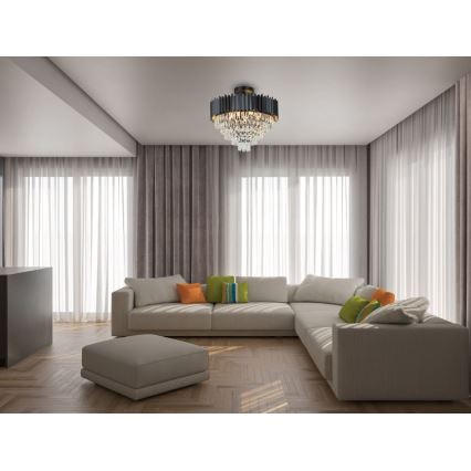 Brilagi - Felületre szerelhető CARLOS csillár 9xE14/40W/230V átm. 60 cm