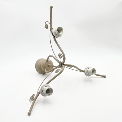 Brilagi - Felületre szerelhető csillár ANTICO MODERN 3xE27/60W/230V bézs