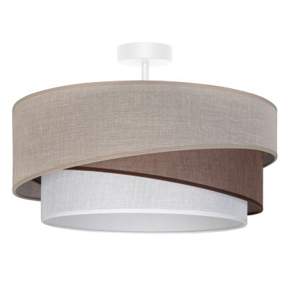 Brilagi - Felületre szerelhető csillár ARROW 1xE27/60W/230V átm. 45 cm bézs/barna/fehér