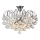 Brilagi - Felületre szerelhető csillár CRYSTAL 6xE14/60W/230V fényezett króm