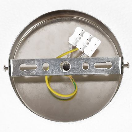 Brilagi - Felületre szerelhető csillár ECLIPSE 7xE14/10W/230V, átmérő 48 cm, ezüst