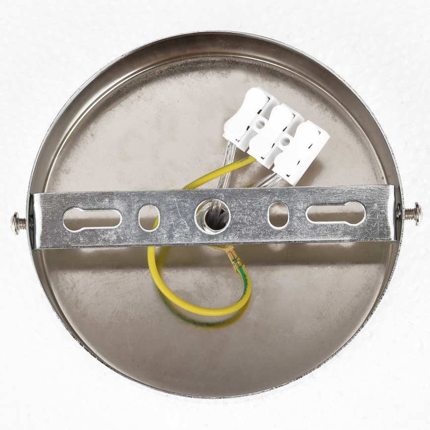 Brilagi - Felületre szerelhető csillár ECLIPSE 7xE14/10W/230V, átmérő 48 cm, ezüst