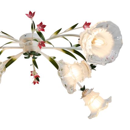 Brilagi - Felületre szerelhető csillár FLORA 6xE14/60W/230V
