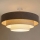 Brilagi - Felületre szerelhető csillár LUNETA 3xE27/60W/230V átmérő 80 cm szürke/krémszínű/fehér
