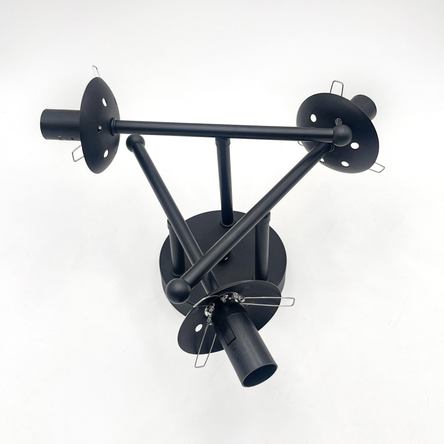 Brilagi - Felületre szerelhető csillár MALIVA 3xE14/15W/230V fekete/fehér