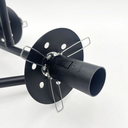 Brilagi - Felületre szerelhető csillár MALIVA 3xE14/15W/230V fekete/fehér