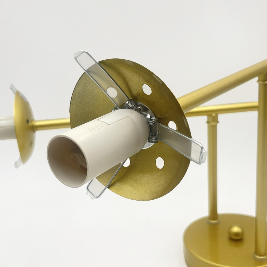 Brilagi - Felületre szerelhető csillár MALIVA 4xE14/15W/230V arany/fehér