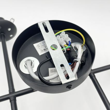 Brilagi - Felületre szerelhető csillár MALONY 6xE14/20W/230V fekete