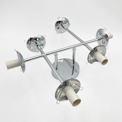 Brilagi - Felületre szerelhető csillár MALONY 6xE14/20W/230V fényes króm