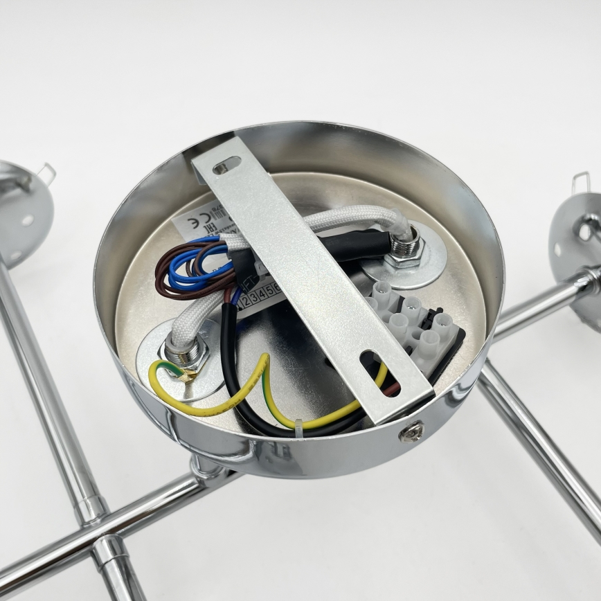 Brilagi - Felületre szerelhető csillár MALONY 6xE14/20W/230V fényes króm