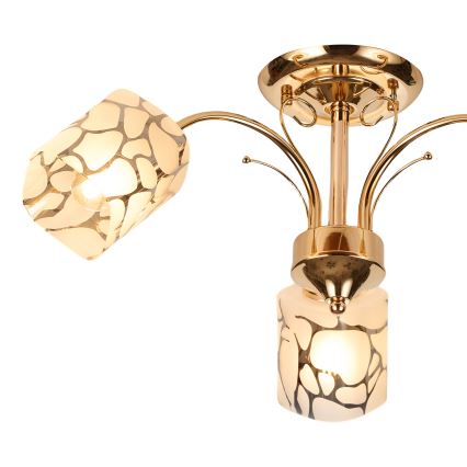 Brilagi - Felületre szerelhető csillár MEGAPOLIS 3xE14/60W/230V arany