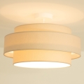 Brilagi - Felületre szerelhető csillár RESNA 1xE27/60W/230V átm. 40 cm bézs
