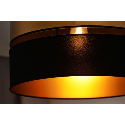 Brilagi - Felületre szerelhető csillár ROYAL 1xE27/15W/230V átm. 40 cm fekete/arany