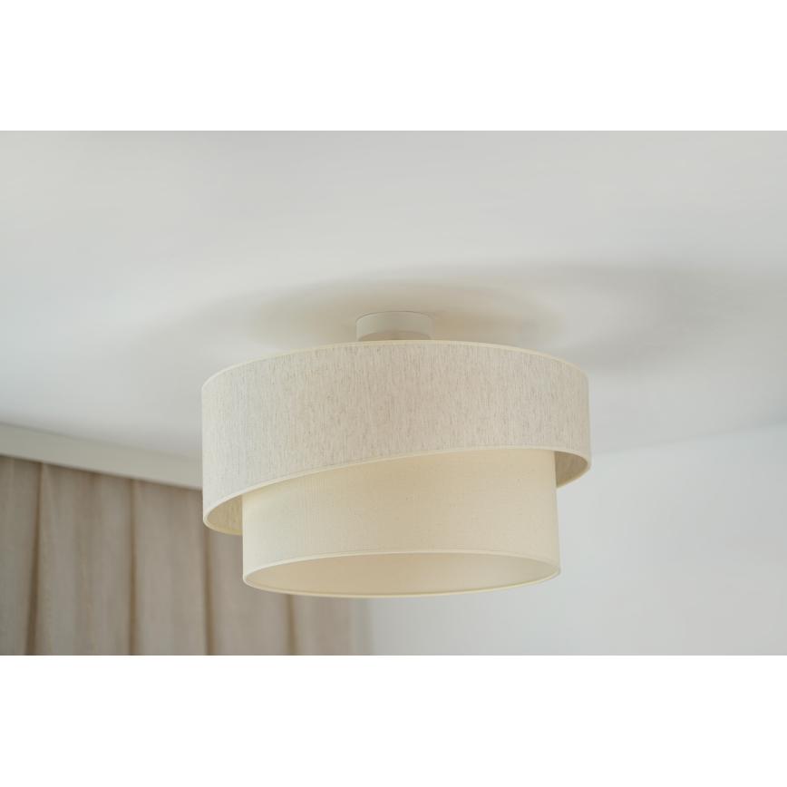 Brilagi - Felületre szerelhető csillár SHINE 1xE27/15W/230V átm. 50 cm krémes