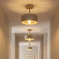 BRILAGI - Felületre szerelhető csillár SPRING 1xE27/60W/230V Ø 20 cm bézs/arany