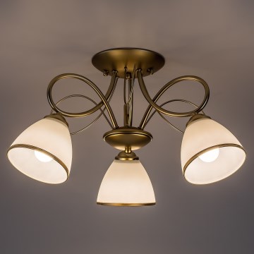 Brilagi - Felületre szerelhető FRED csillár 3xE27/60W/230V Ø59 cm arany