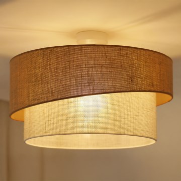 Brilagi - Felületre szerelhető SHINE csillár 1xE27/15W/230V, 50 cm átmérő, bézs/krém színű