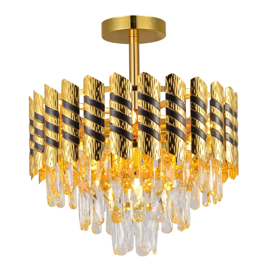 Brilagi - Felületre szerelt CRISTAL csillár 5xE14/40W/230V Ø 38 cm