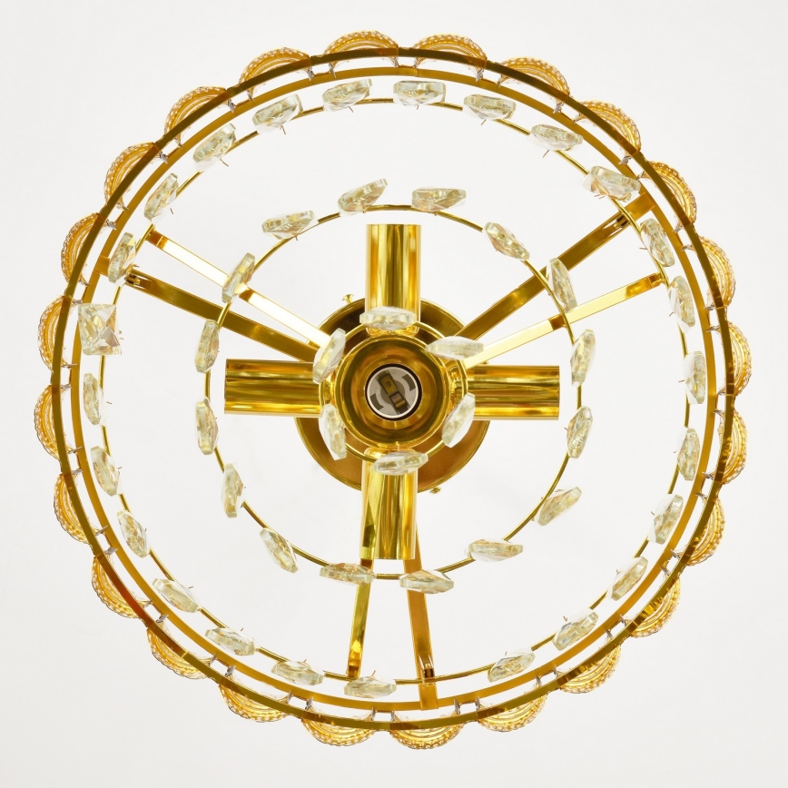 Brilagi - Felületre szerelt CRISTAL csillár 5xE14/40W/230V Ø 38 cm