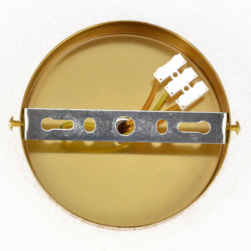 Brilagi - Felületre szerelt csillár ECLIPSE 7xE14/10W/230V Ø 48 cm fekete/arany