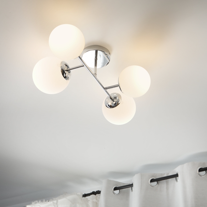 Brilagi - Felületre szerelt csillár MALONY 4xE14/20W/230V fényes króm