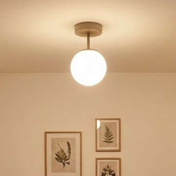 Brilagi - Felületre szerelt csillár MILO ECRU 1xE27/60W/230V bézs/arany
