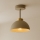 Brilagi - felületre szerelt csillár MOON 1xE27/60W/230V bézs/arany