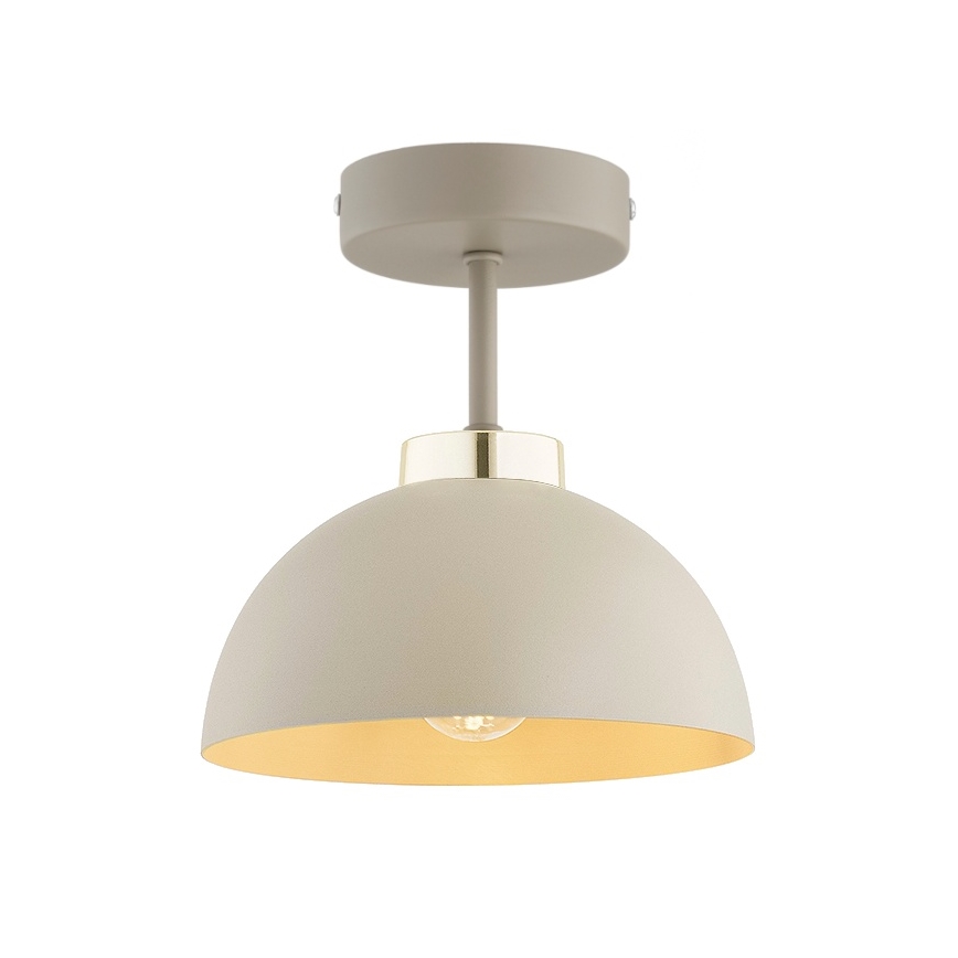 Brilagi - felületre szerelt csillár MOON 1xE27/60W/230V bézs/arany