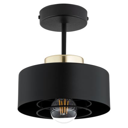 BRILAGI - Felületre szerelt csillár SPRING 1xE27/60W/230V átm. 20 cm fekete/arany
