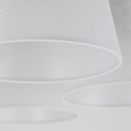 Brilagi - Felületre szerelt LATTE csillár 5xE27/15W/230V fenyő/fehér