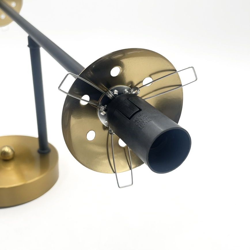 Brilagi - Felületre szerelt mennyezeti csillár MALIVA 4xE14/15W/230V arany