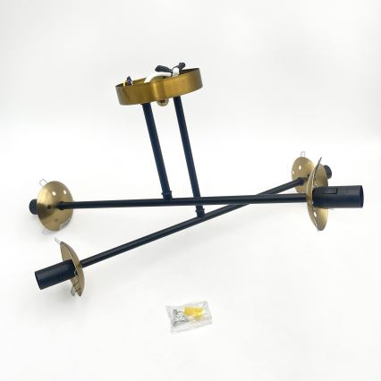 Brilagi - Felületre szerelt mennyezeti csillár MALIVA 4xE14/15W/230V arany