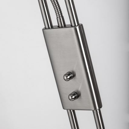 Brilagi - Fényerőszabályozható állólámpa SCARLETT 1xR7s/230W/230V + 1xG9/40W matt króm