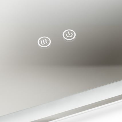 Brilagi - LED fürdőszobai fűtött tükör BELLA LED/16W/230V 60x60 cm IP44 CRI 90 fényerőszabályozható + CCT