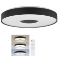 Brilagi - Fényerőszabályozható JAMIS LED/48W/230V 3000-6500K átm. 39 cm, fekete + + távirányító