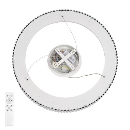 Brilagi - LED dimmelhető függeszték kábelen FALCON MODERN LED/54W/230V átm. 60 cm fehér + távirányítóval