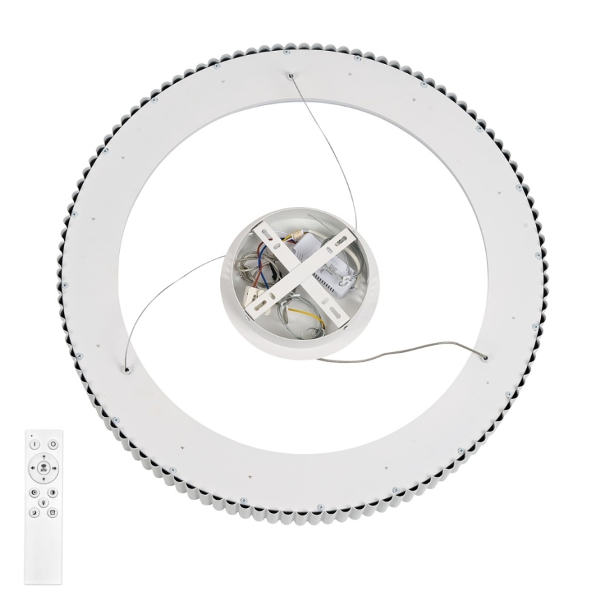 Brilagi - LED dimmelhető függeszték kábelen FALCON MODERN LED/54W/230V átm. 60 cm fehér + távirányítóval