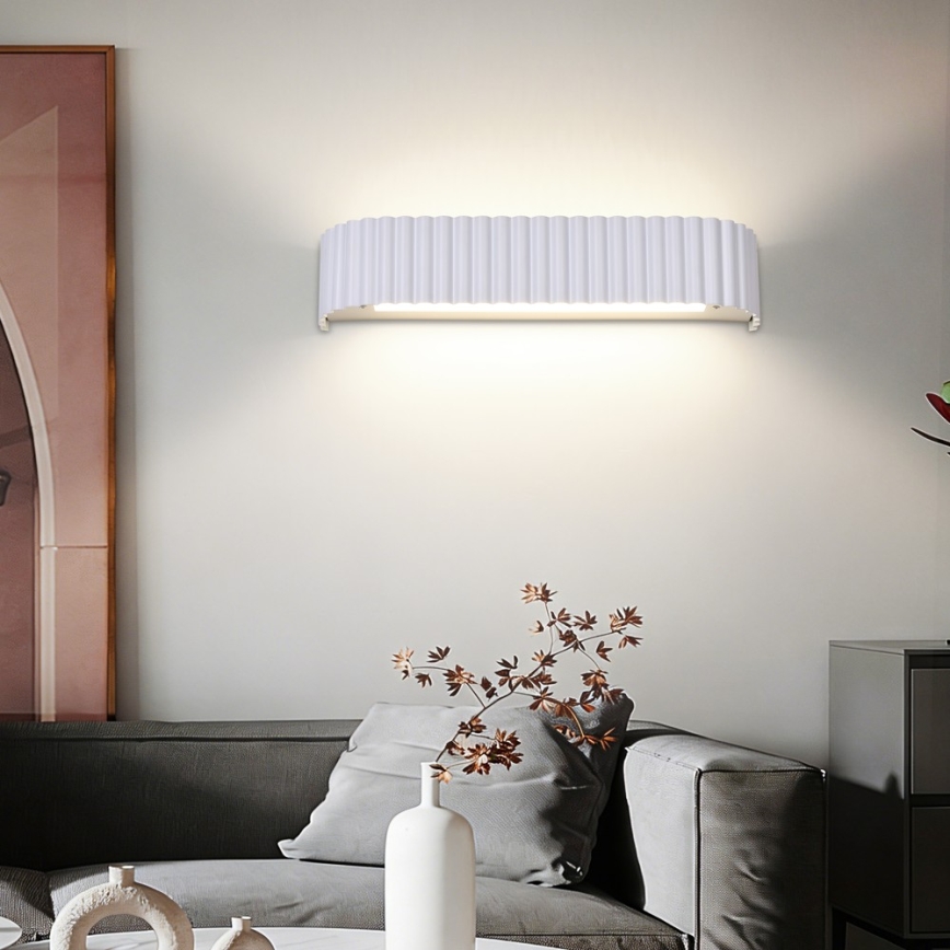 Brilagi - LED Dimmelhető fali lámpatest FALCON MODERN LED/14W/230V 3000-6000K 40 cm fehér + távirányító