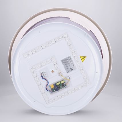 Brilagi - MATTEO LED dimmelhető mennyezeti lámpa LED/48W/230V 3000-6500K átmérő 41 cm taupe + távirányító