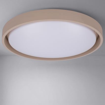 Brilagi - LED dimmelhető mennyezeti lámpa MATTEO LED/60W/230V 3000-6500K átm. 51,5 cm taupe + távirányító