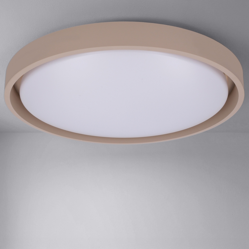 Brilagi - LED dimmelhető mennyezeti lámpa MATTEO LED/60W/230V 3000-6500K átm. 51,5 cm taupe + távirányító