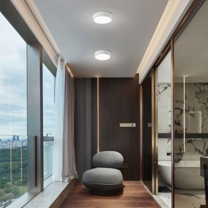 Brilagi - LED dimmelhető mennyezeti lámpatest POOL LED/18W/230V 3000-6000K 20 cm fehér + távirányító